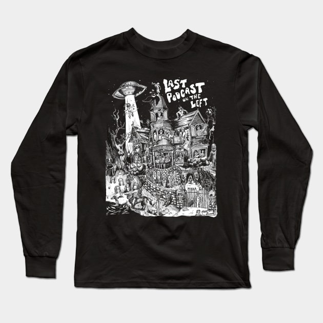 The Last Castle On The Left Long Sleeve T-Shirt by Generalvibes